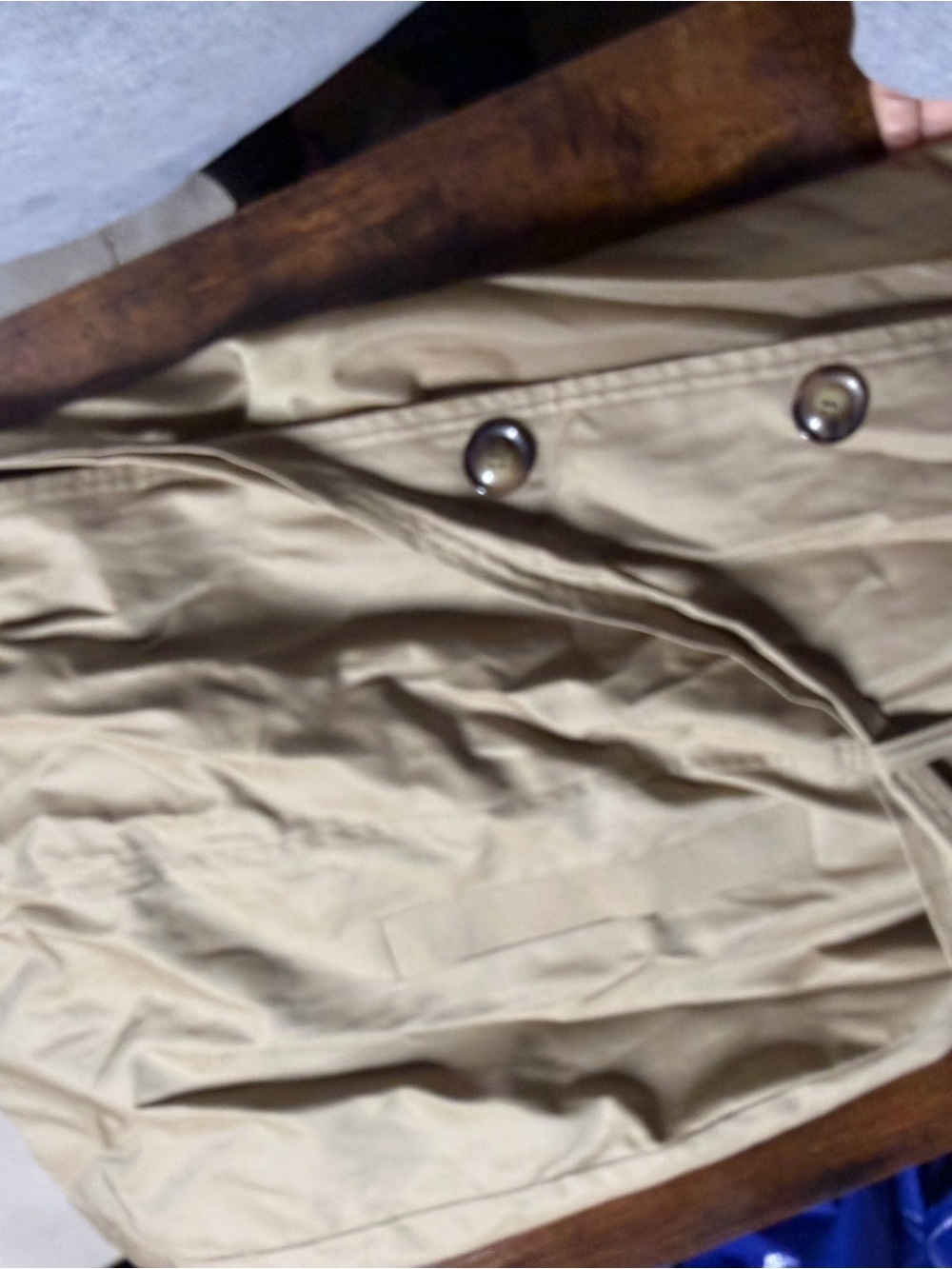 London Fog Classic Tan Trench Coat